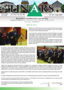 Linars liaison Mars 2019